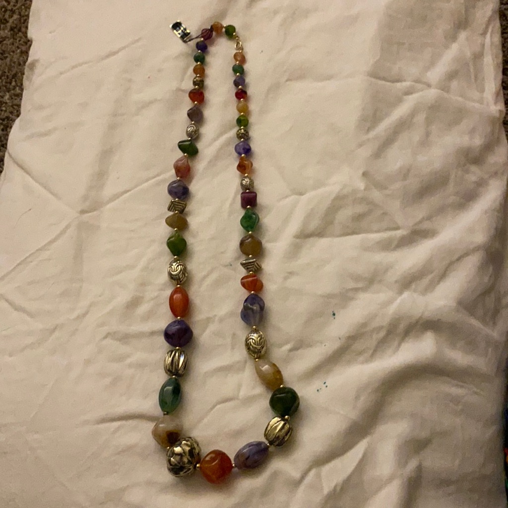 Genuine Lucite Necklace